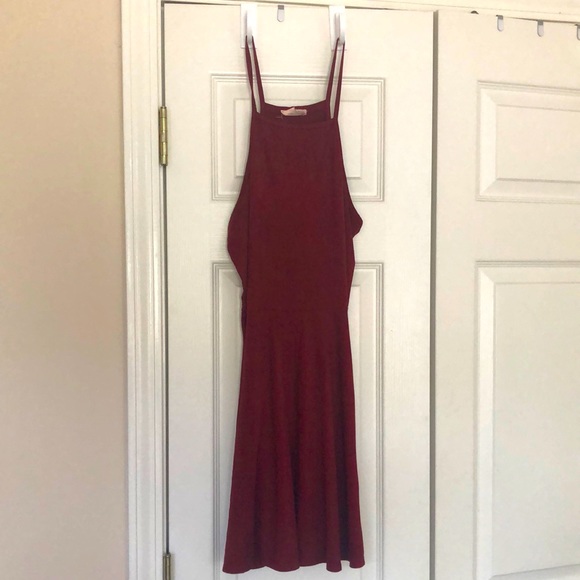 L.A Hearts Red Sleeveless Dress - Picture 1 of 3